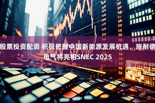 股票投资配资 积极把握中国新能源发展机遇，施耐德电气将亮相SNEC 2025